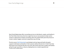 Tablet Screenshot of newfamilybeginnings.com